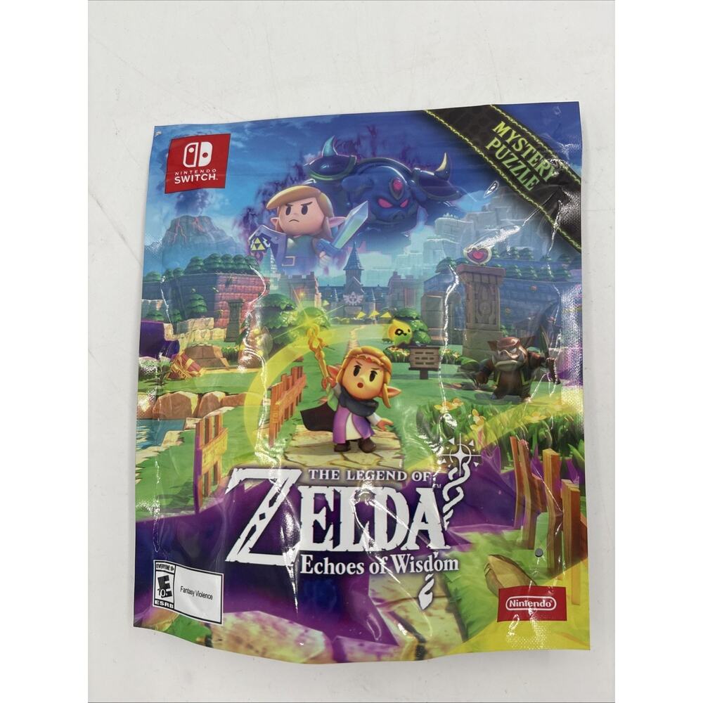 Nintendo Switch Legend of Zelda Echoes of Wisdom Mystery Jigsaw Puzzle New